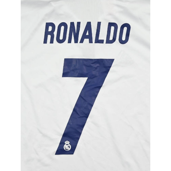 Real Madrid 2016/17 Home Ronaldo Name Set