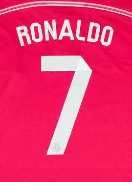 Real Madrid 2014/15 Ronaldo Away Name Set