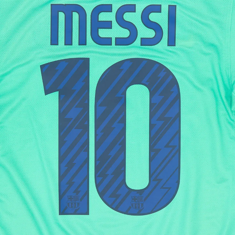 Barcelona 2010/11 Away Messi Name Set