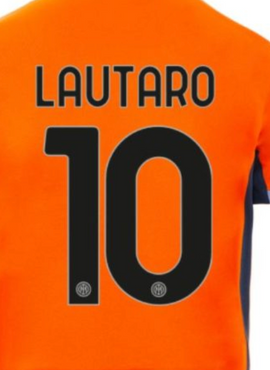 Inter Milan 2023/24 Lautaro 3rd Shirt Name Set