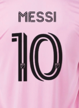 Inter Miami 23/24 Messi Home Name Set