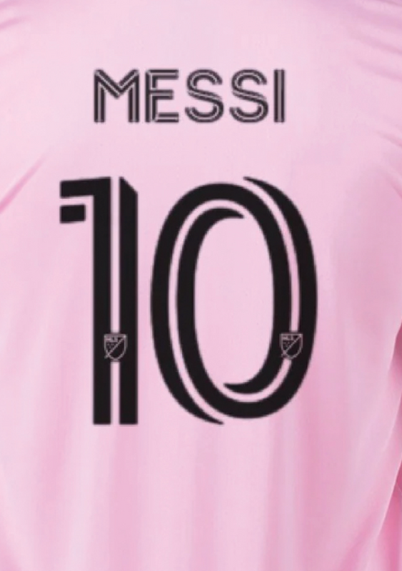 Inter Miami 23/24 Messi Home Name Set