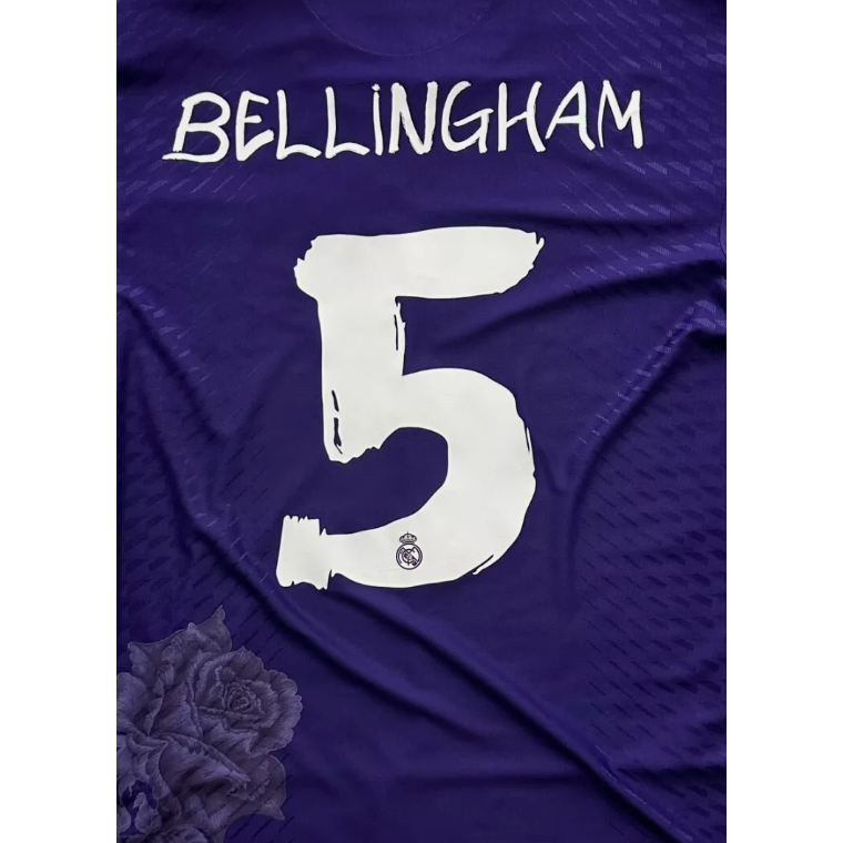 Real Madrid 2023/24 Y3 Bellingham Name Set