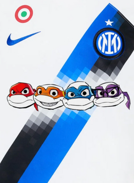 Inter Milan 2023/24 TMNT Away Sponsor