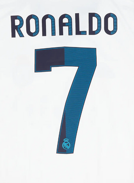 Real Madrid 2012/13 Home Ronaldo Name Set