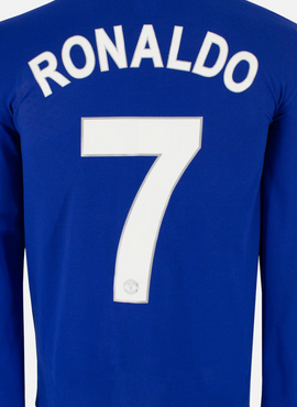 Man United 2008/09 UCL Ronaldo Name Set