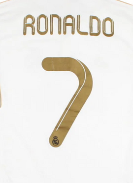 Real Madrid 2011/12 Ronaldo Home Name Set