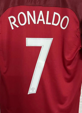 Portugal 2016 Ronaldo Home Name Set