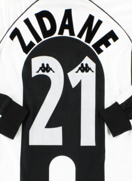 Juventus 1997/98 Zidane Home Name Set