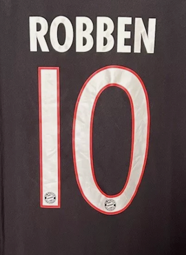 Bayern 2015/16 Away Robben Name Set