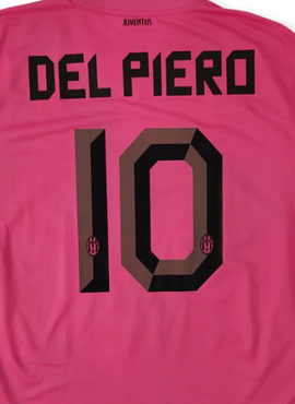 Juventus 2010/12 Del Piero Away Name Set