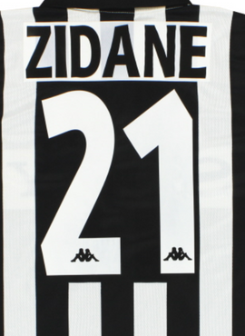 Juventus 1995/96 Zidane Home Name Set