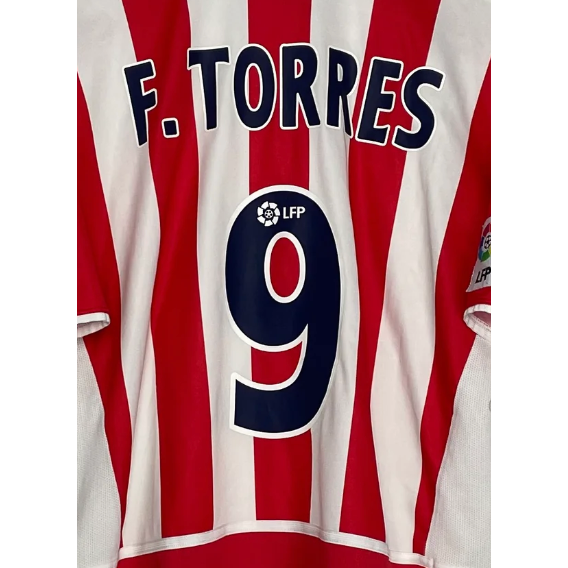 Atletico Madrid 2002/03 F.Torres Home Name Set