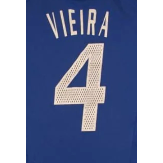 France 2002 Vieira Home Name Set