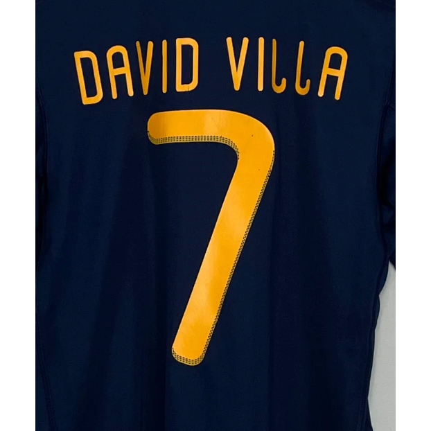 Spain 2010 Home Away David Villa Name Set