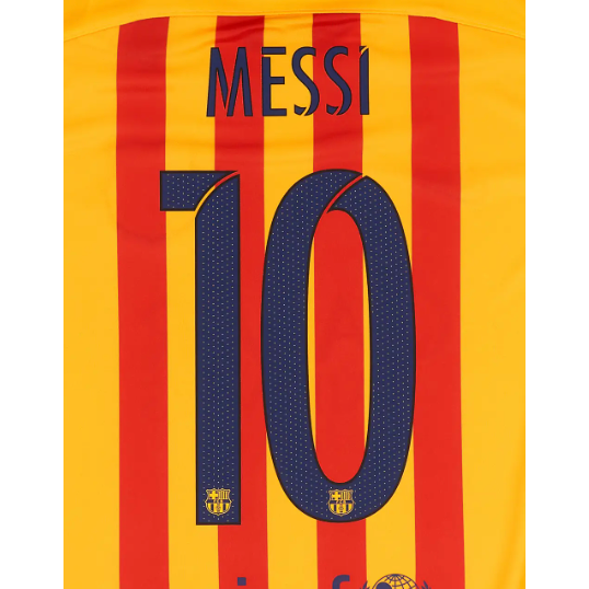 Barcelona 2016/17 Away Name Set