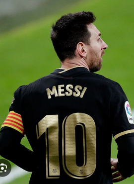 Barcelona 2019/21 Messi Away Name Set