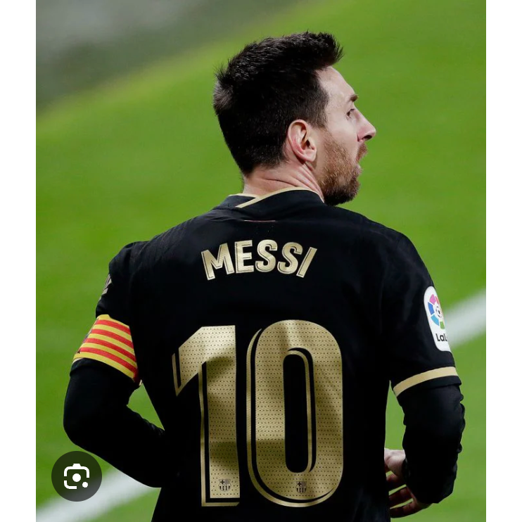 Barcelona 2019/21 Messi Away Name Set