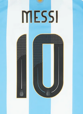 Argentina 2024 Messi Home Name Set