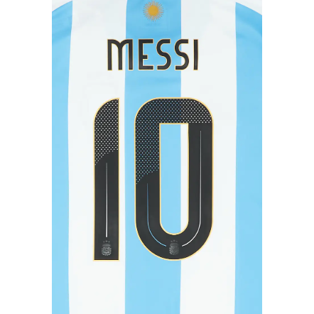 Argentina 2024 Messi Home Name Set