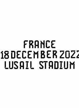 Qatar 2022 World Cup Final Match Detail Argentina vs France