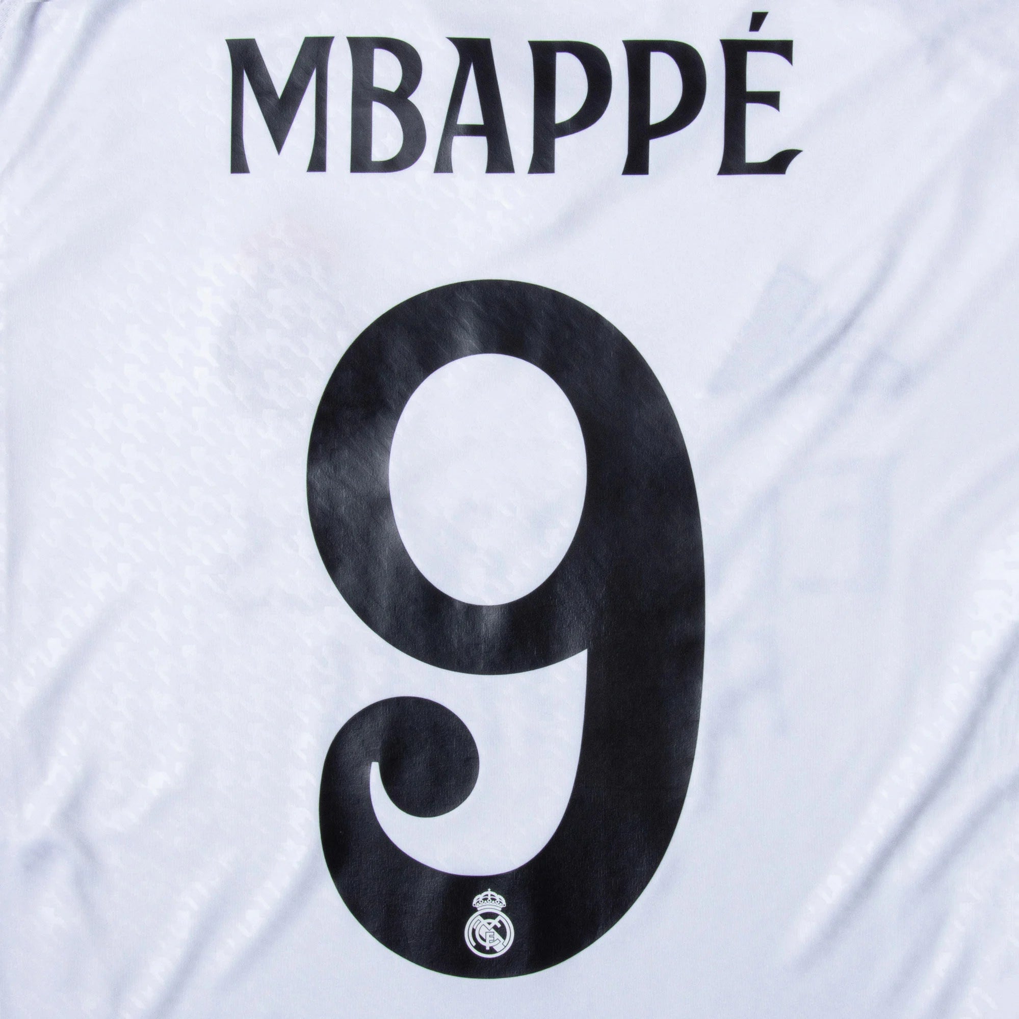 Real Madrid 2024/25 Home Mbappe Name Set