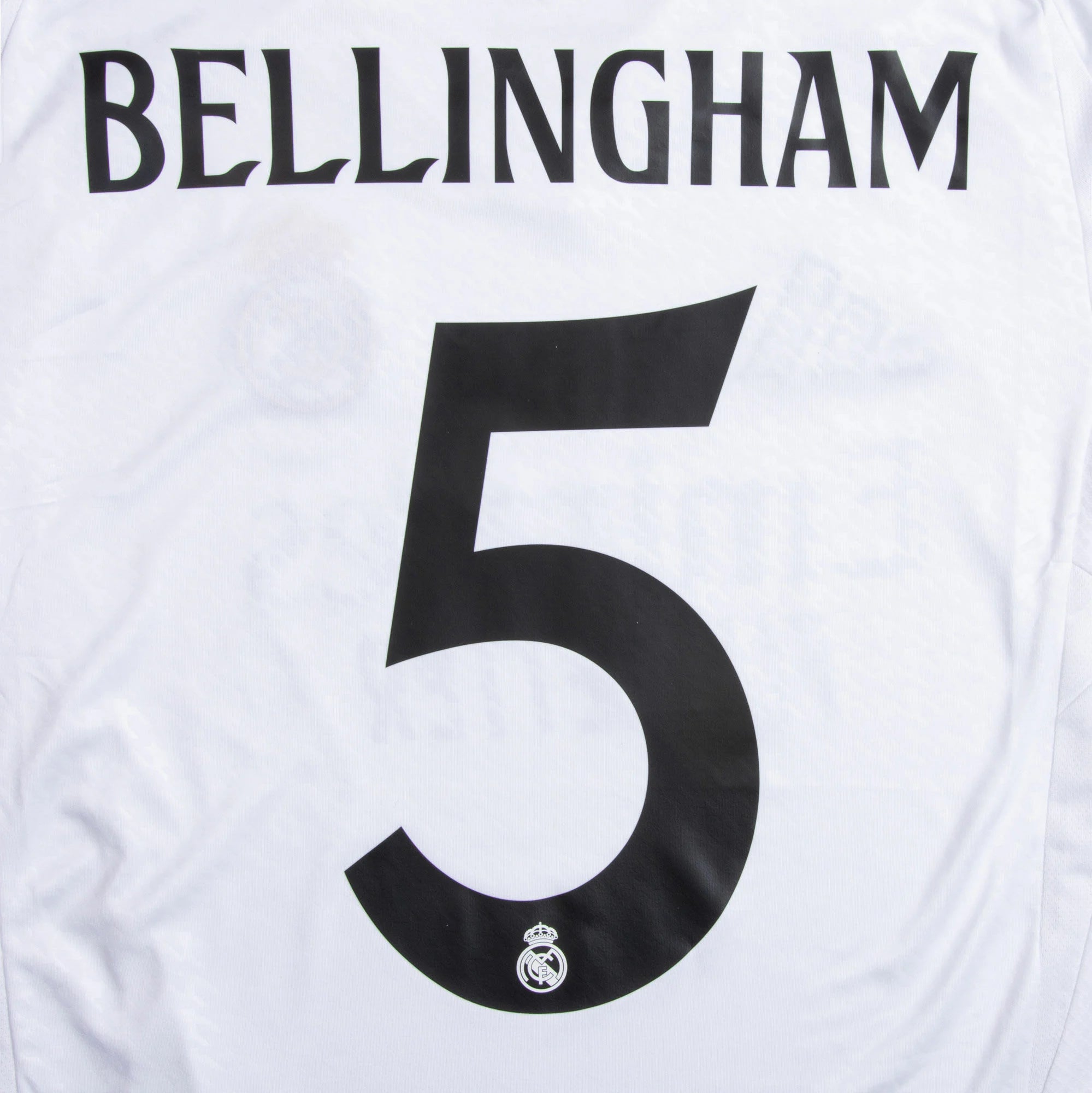 Real Madrid 2024/25 Home Bellingham Name Set