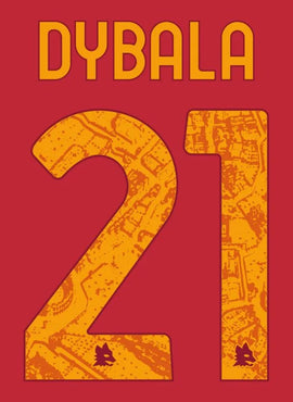 AS Roma 23/24 Dybala Home 3rd Name Set